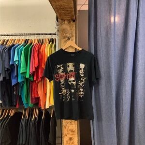 Vintage Slipknot Black Graphic Men's T-Shirt